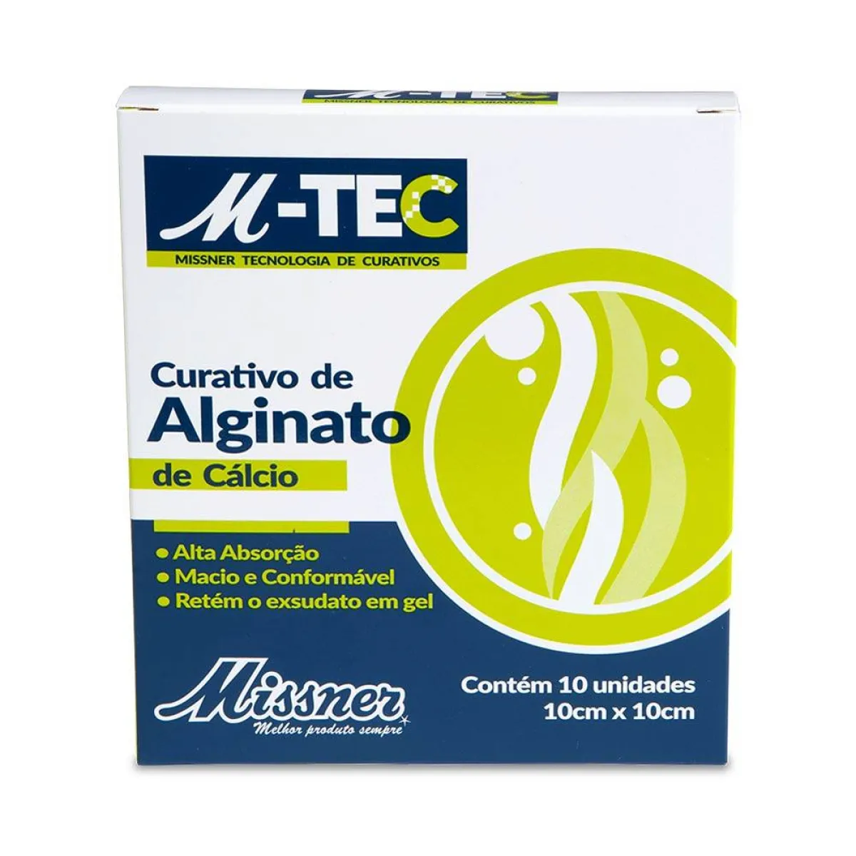 Curativos Alginato de Cálcio M-TEC