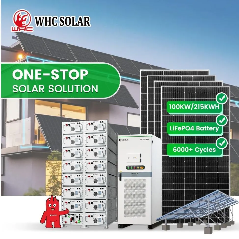 100KW-215Kwh Commercial Solar Power System