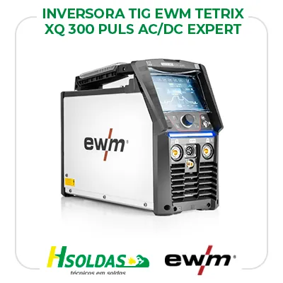 INVERSORA TIG EWM TETRIX XQ 300 PULS AC/DC EXPERT