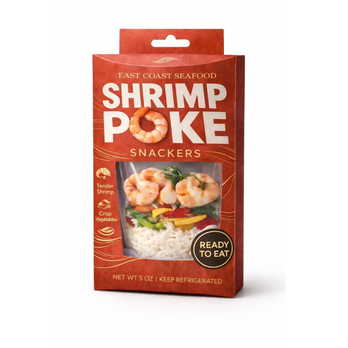 Shrimp Poke Pouch - Hawaiian Teriyaki