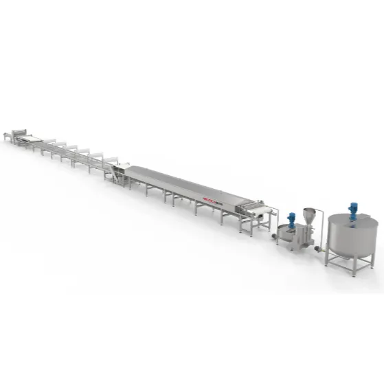 Fully Automatic Fresh Wet flat Rice Noodle production line