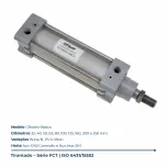 FCT – Cilindro Tirantado ISO 6431