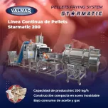 Linha Contínua de Pellets Fritos Starmatic