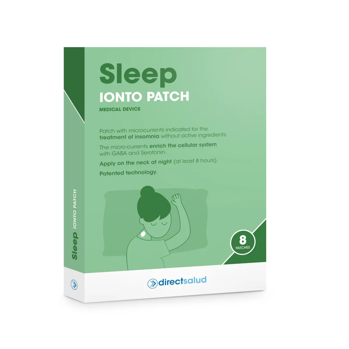 SLEEP IONTO PATCH with a PATENTED technology IONTOPHORESIS