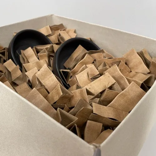 Chips de calage en papier