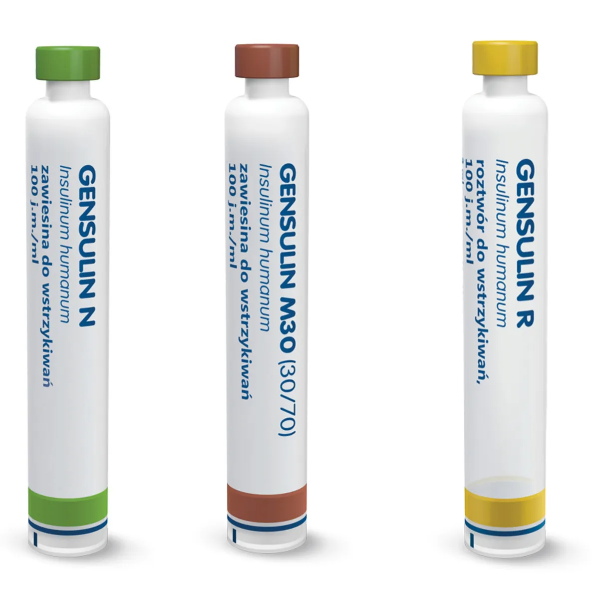 Gensulin N, M, R cartridges