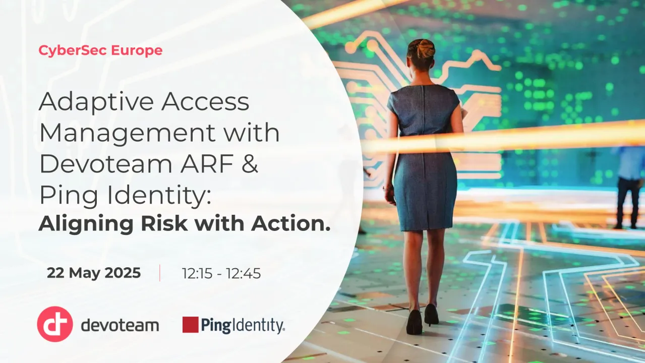 Adaptive Access Management with Devoteam ARF & Ping Identity: Aligning Risk with Action by Devoteam