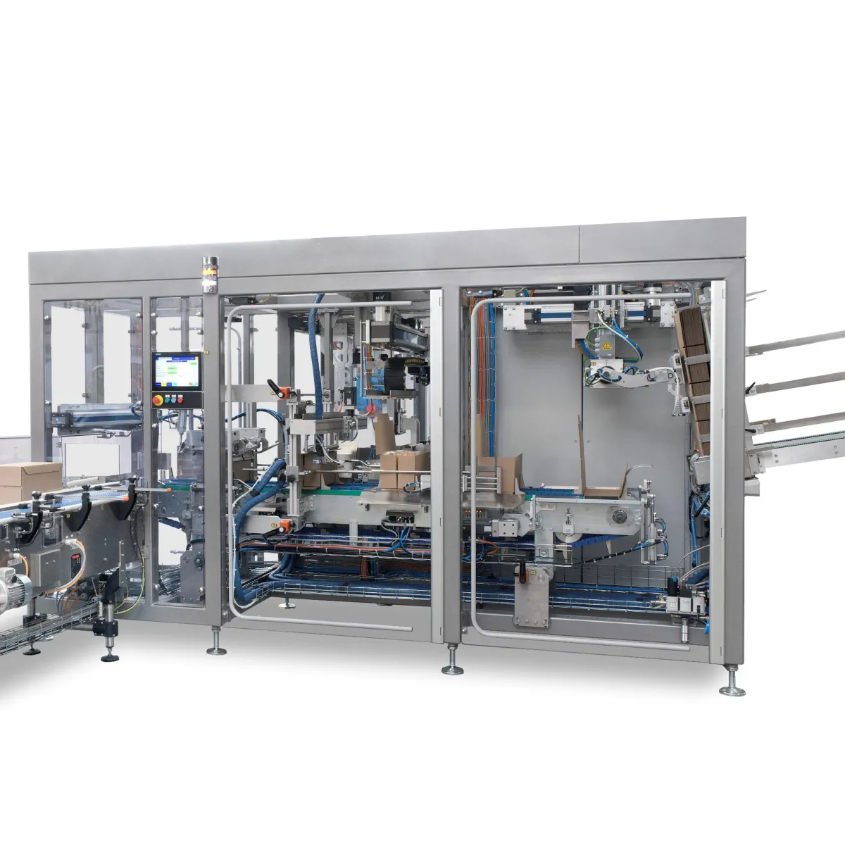 CPWA - Wrap-around and tray+lid case packer