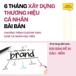 Chương trình Personal Branding Mastery - Làm chủ Thương Hiệu Cá Nhân