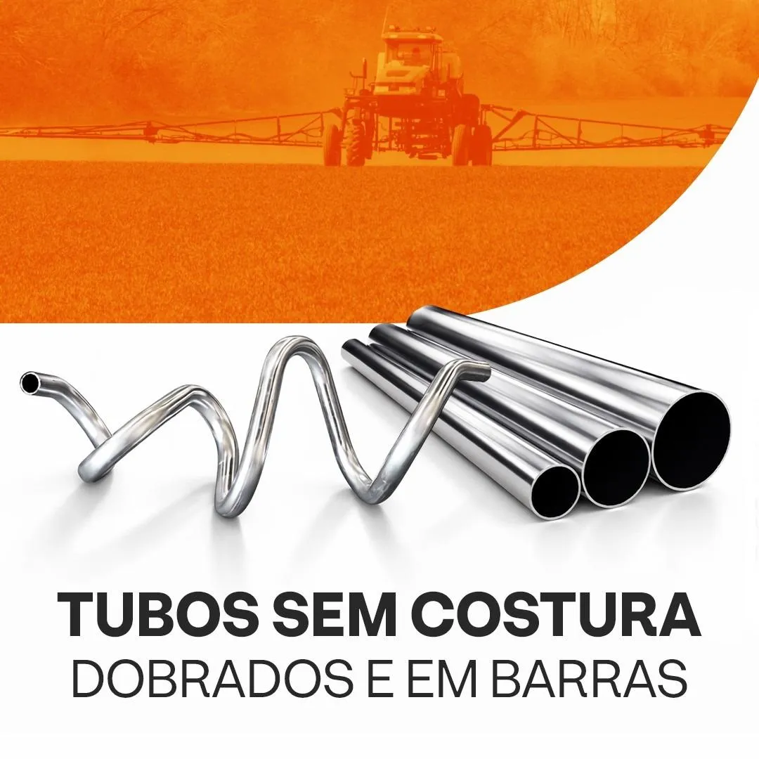 TUBOS SEM COSTURA (DOBRADOS E EM BARRAS)