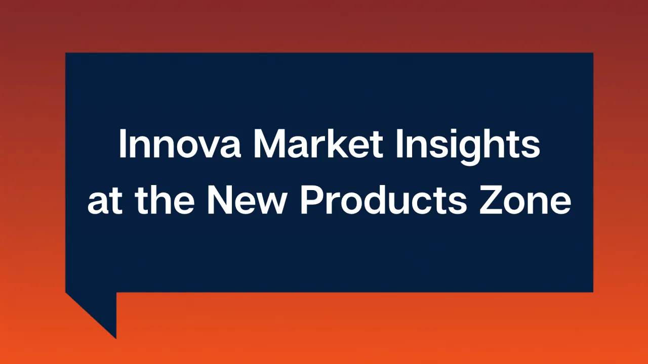Innova Market Insights Demo at New Products Zone