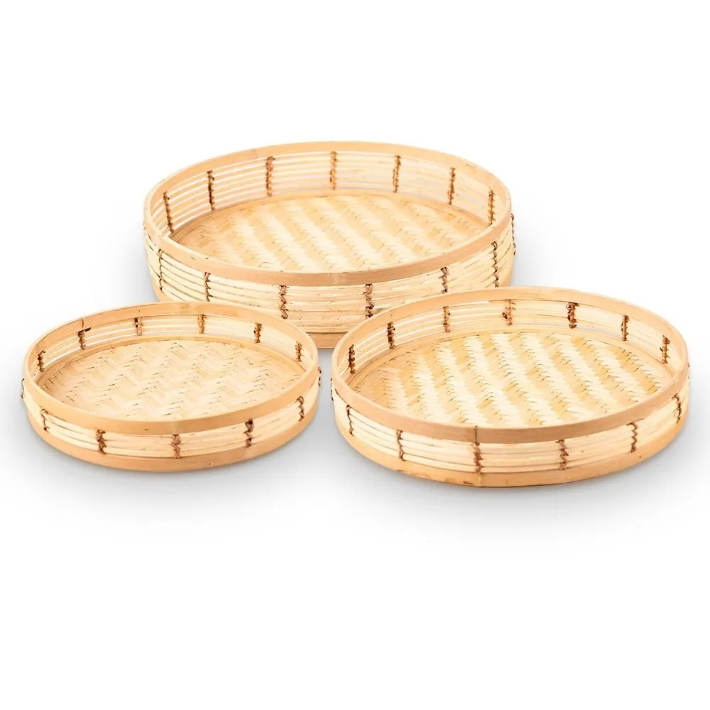BANDEJA REDONDA BAMBU JG3