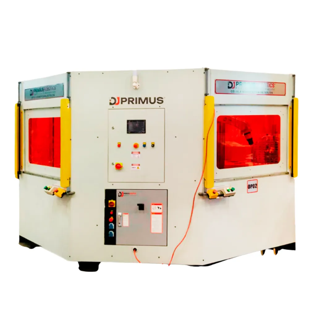 Célula Robotizada - Automação completa em soldagem