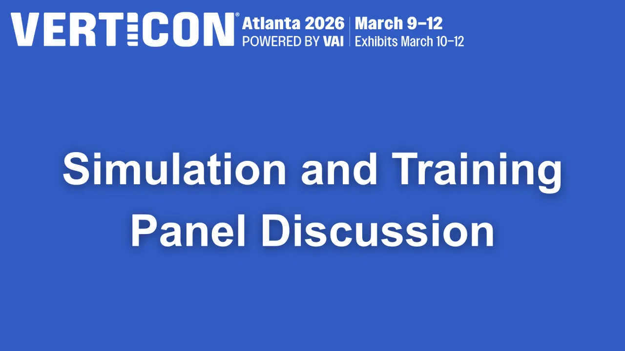 Simulation and Training Panel Discussion