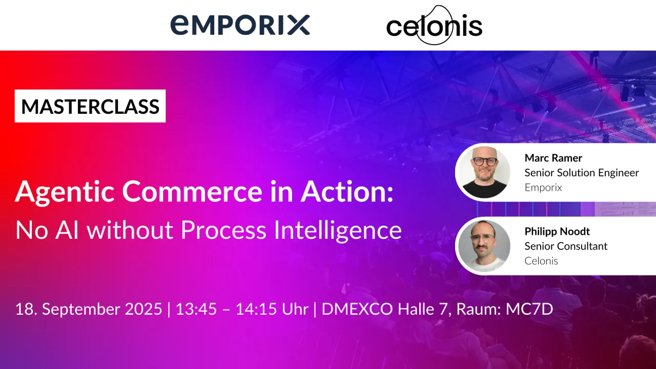 Agentic Commerce in Action: No AI without Process Intelligence