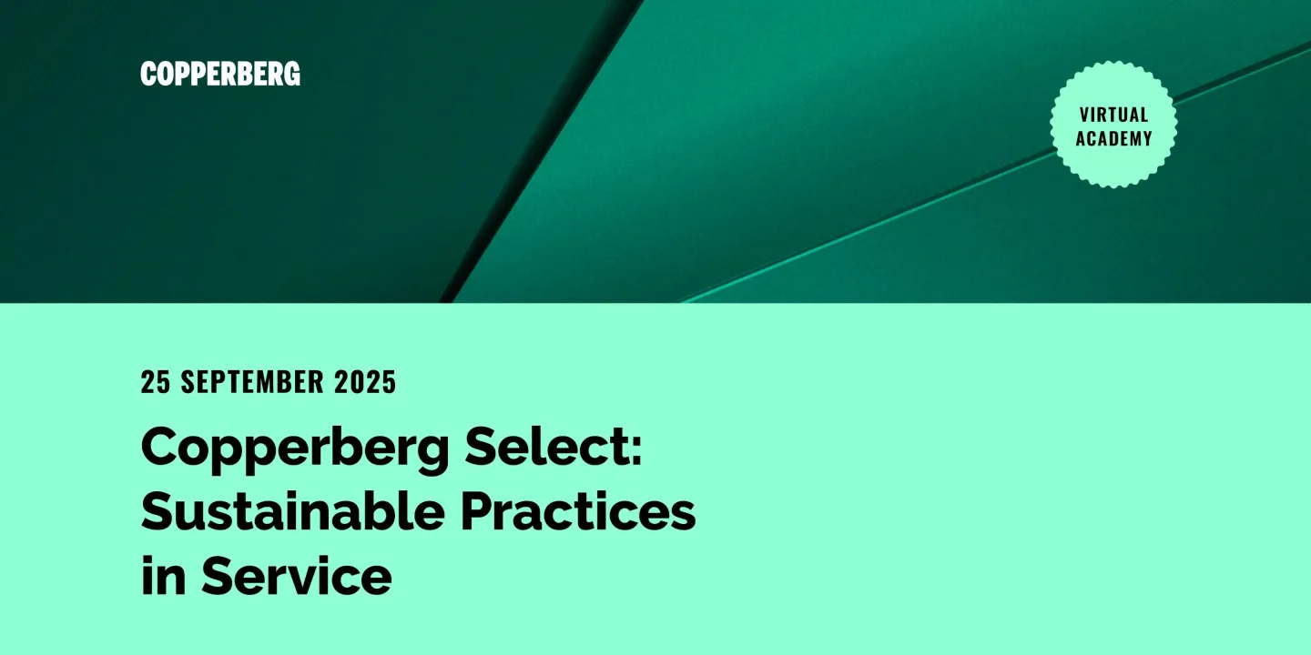 Copperberg Select: Sustainable Practices in Service