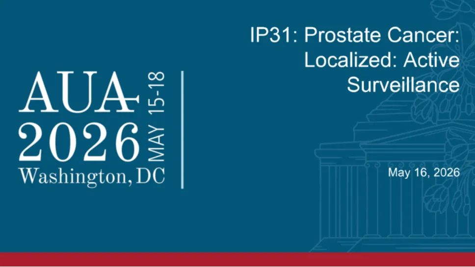 IP31: Prostate Cancer: Localized: Active Surveillance
