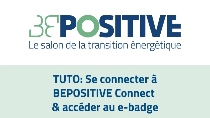 Tutorial Log in BePositive Connect (French version)