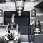 Vertical pick-up lathes