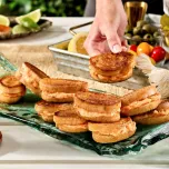 Maine Lobster Cakes, Maine (Hot) Lobster Dip, Mini Lobster Grilled Cheese Sandwiches