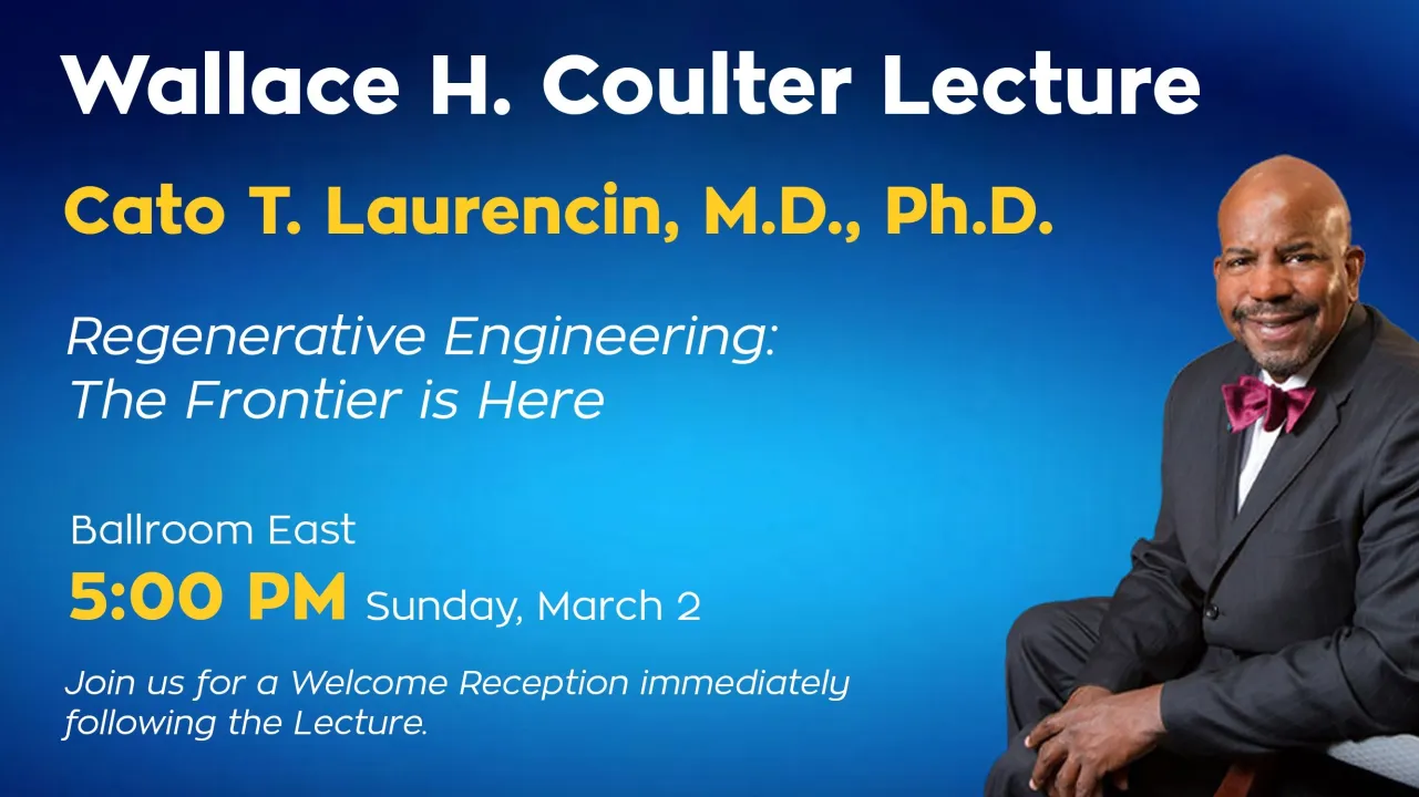 Wallace H. Coulter Lecture: Regenerative Engineering: New Frontiers in Regeneration
