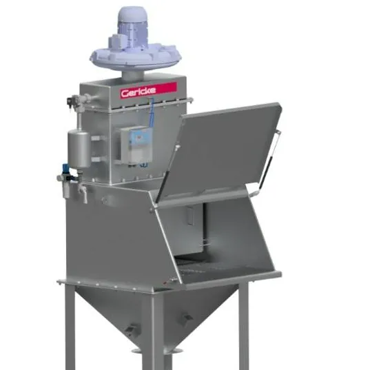 Descarregadores de sacos