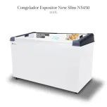 NS450 | Congelador Expositor New Slim 460 Litros