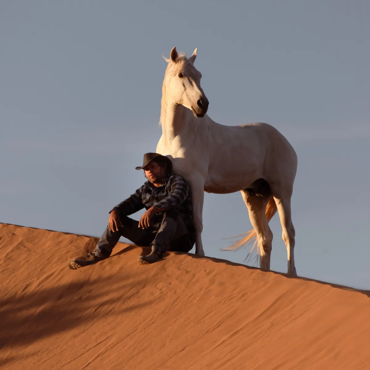 Horseback Riding in Morocco Desert