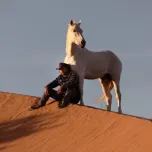 Horseback Riding in Morocco Desert