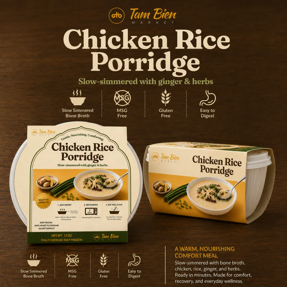 Chicken Rice Porridge
