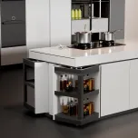 Upgraded 360° Spin Cabinet Hardware Max 600mm Width
