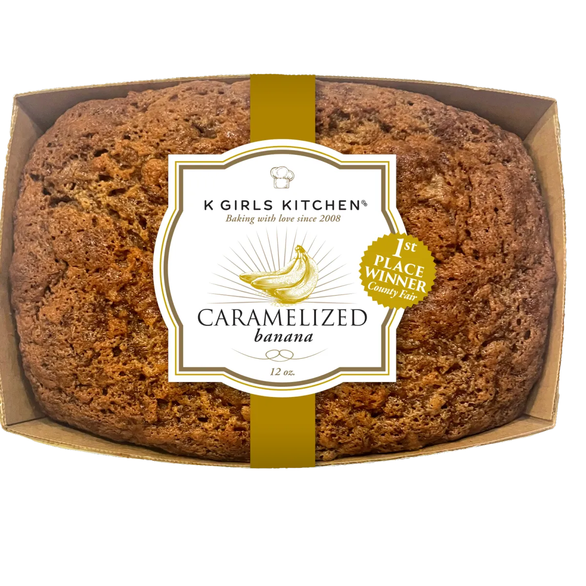 Caramelized Banana Loaf