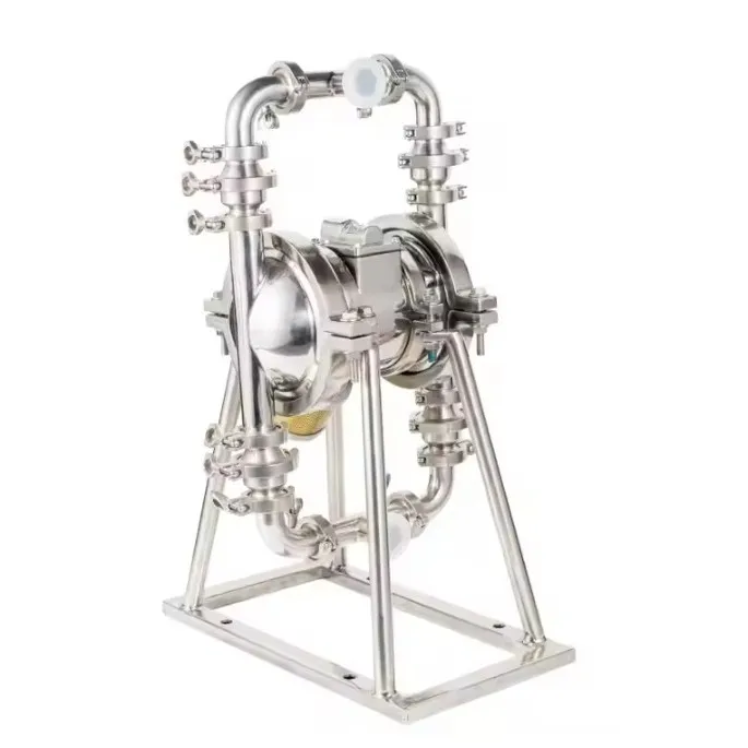 Ginkai Stainless Steel Sanitary Air Operated Diaphragm Pump from DN25-DN80