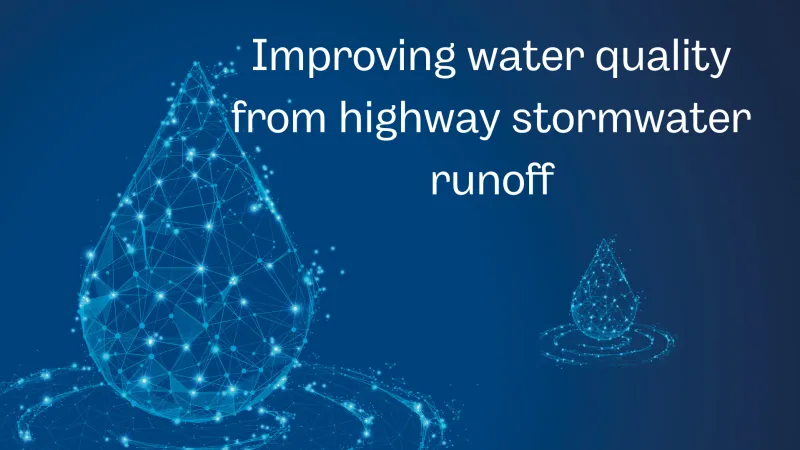 Improving water quality from highway stormwater runoff