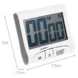 Timer Digital de Cozinha c/Imã - LCD 6,5 x 4cm - Weck