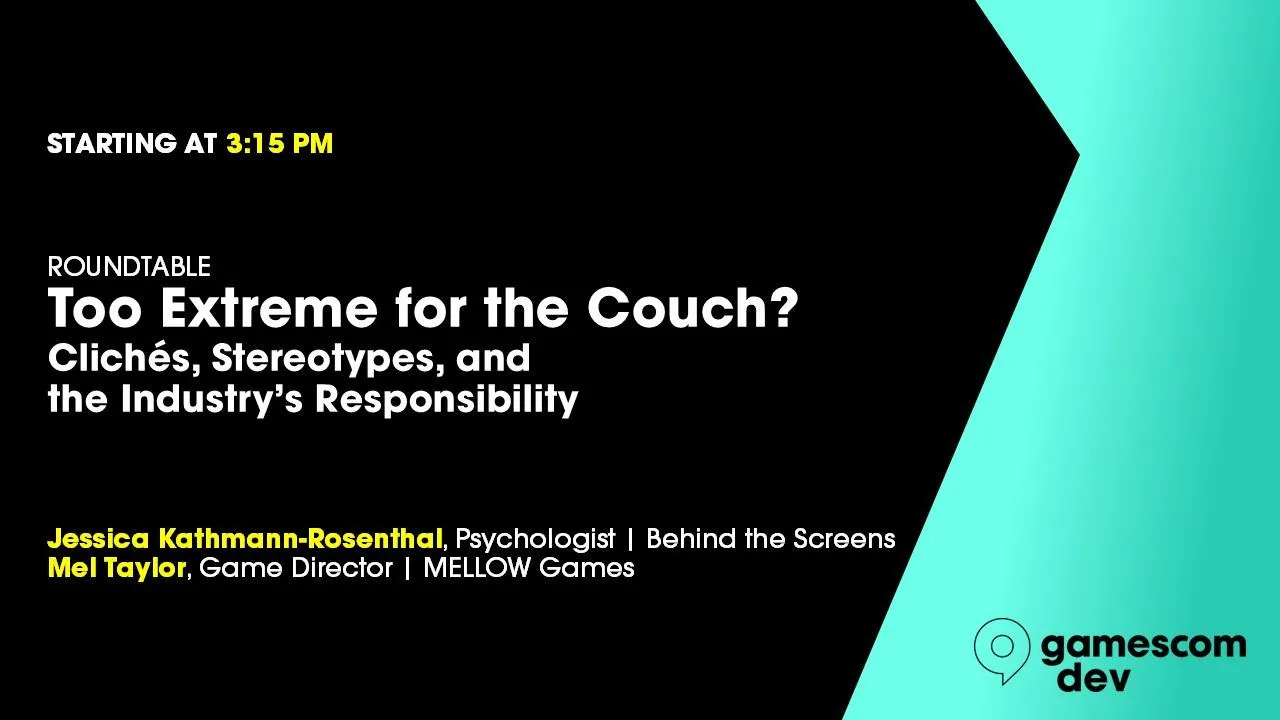 Too Extreme for the Couch? Clichés, Stereotypes and the Industry’s Responsibility
