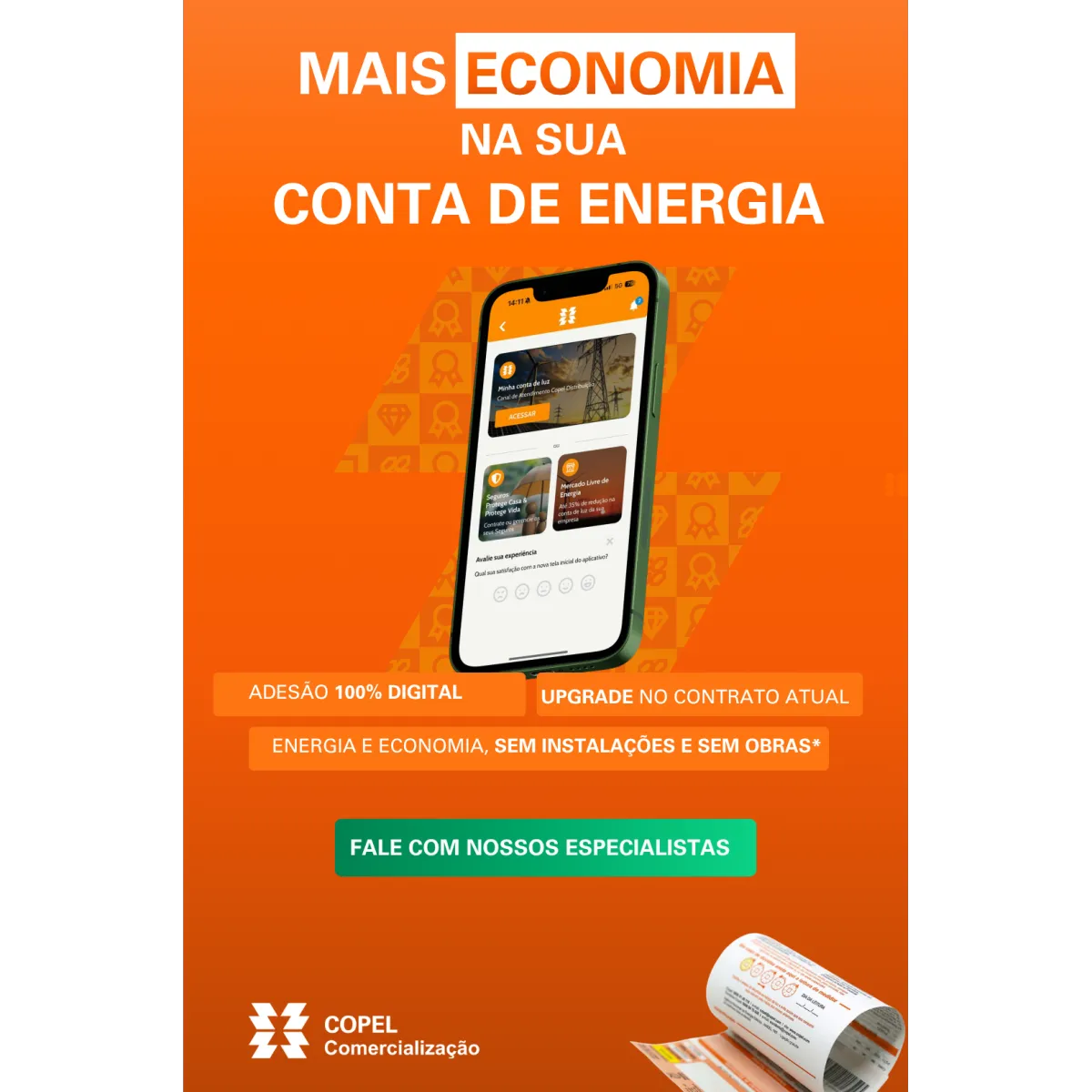 Descontos na conta de energia