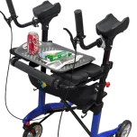 Electric Brake Carbon Fiber Rollator Reduce Hand Stress-CTI One W102 PB