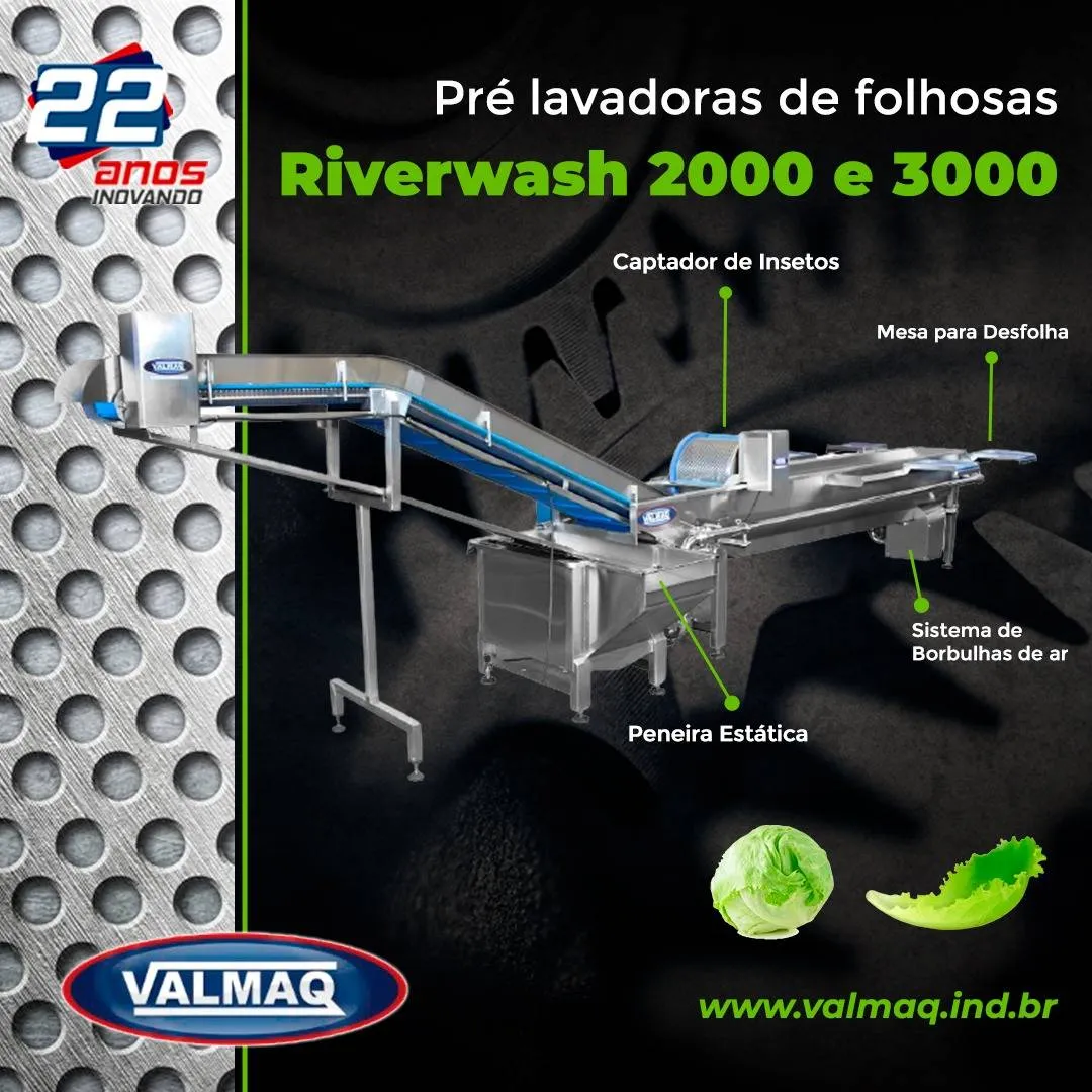 Linhas para Processamento Mínimo de Vegetais