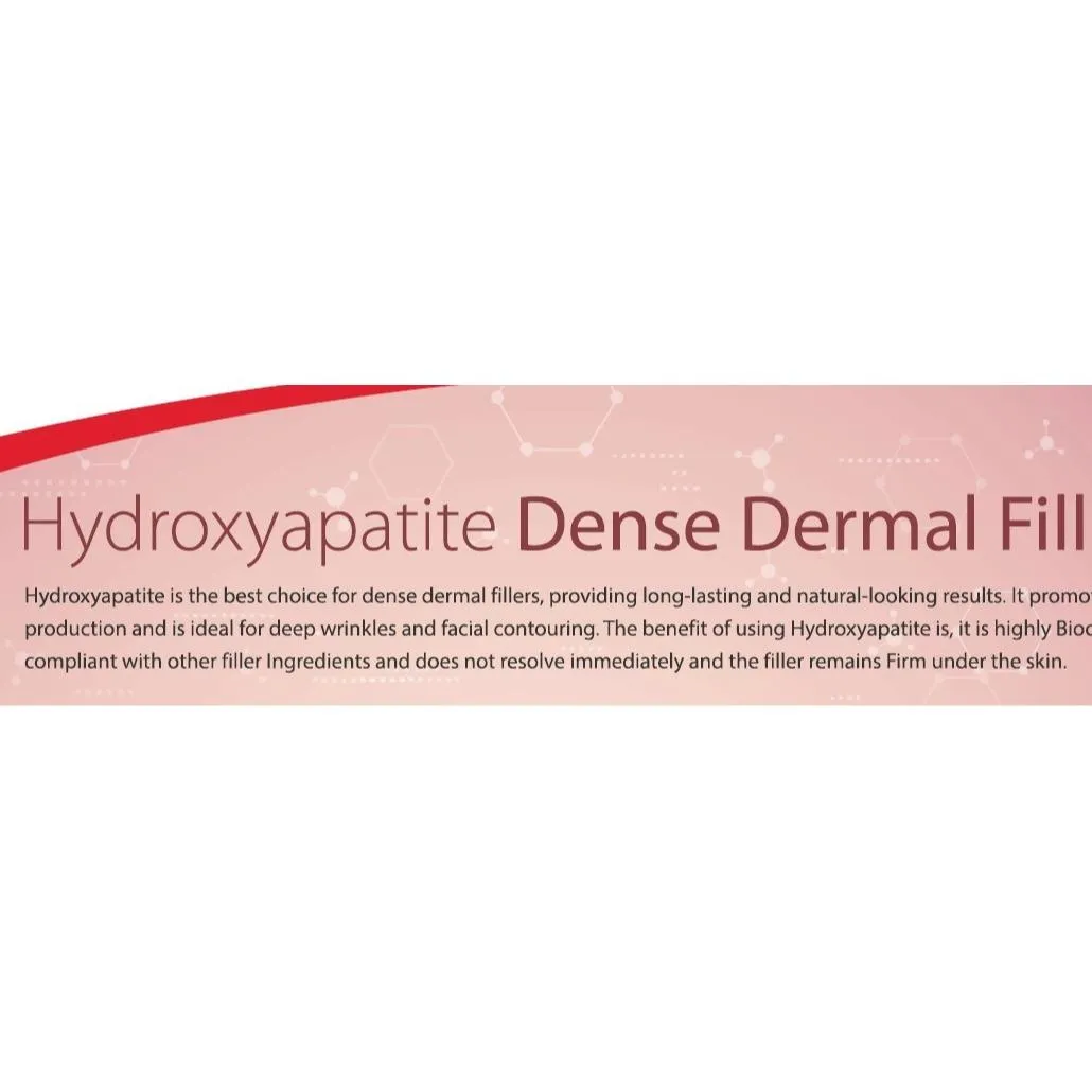 Dense Dermal Filler non-porous Hydroxyapatite for Dermal and Cosmetic application