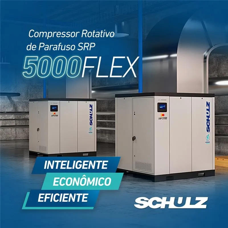 Compressores de Parafuso SRP 5000 Flex