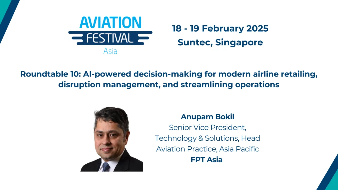 Roundtable10: AI-powered decision-making for modern airline retailing, disruption management, and streamlining operations