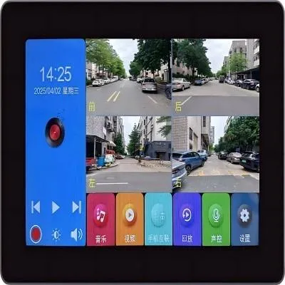 four-chanel safety-assisted driving monitoring systemlight