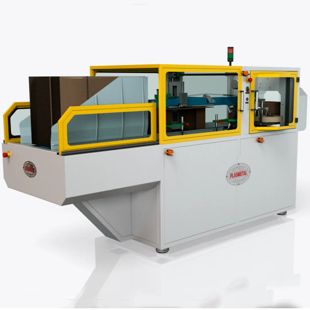 Máquina para Armar e Selar Fundos