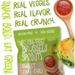 Woodridge Vacuum-Fried Brussels Sprouts with Sticky Rice Chips