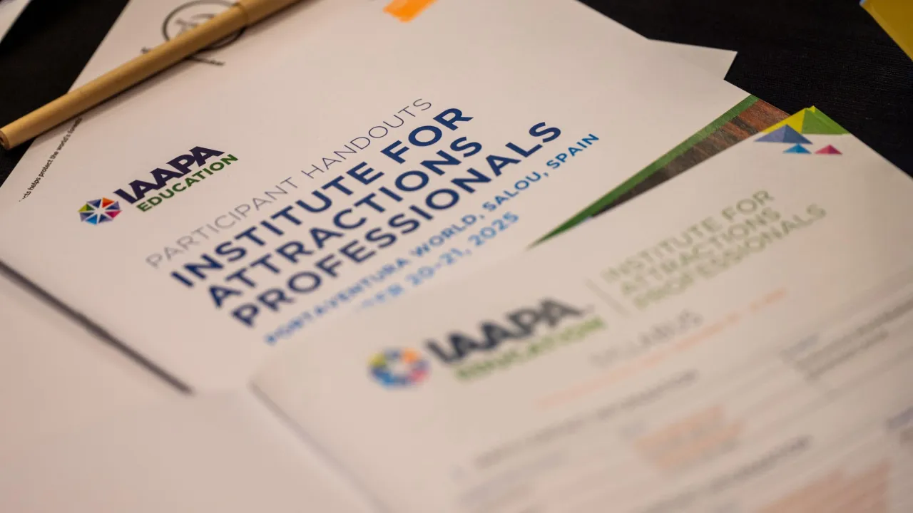 IAAPA Institute for Attractions Professionals - Day 1