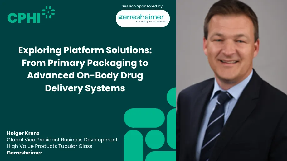 Exploring Platform Solutions: From Primary Packaging to Advanced On-Body Drug Delivery Systems