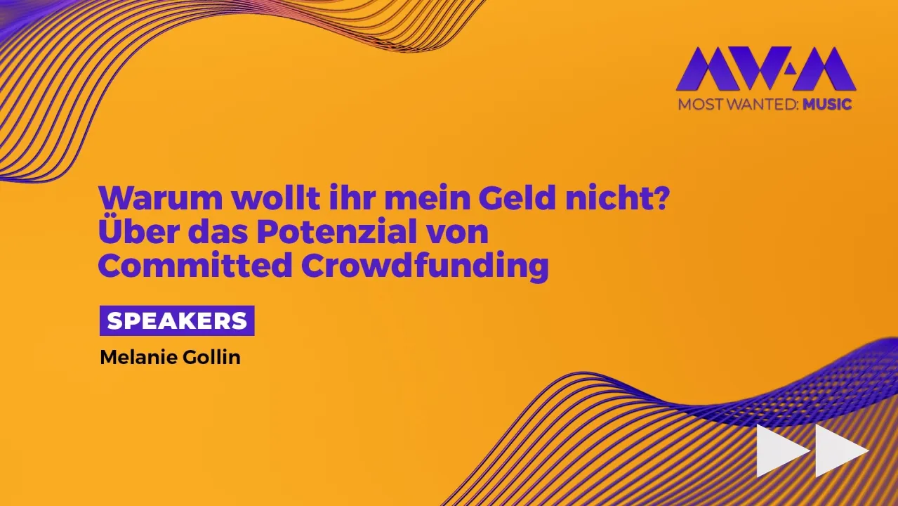 Warum wollt ihr mein Geld nicht? Über das Potenzial von Committed Crowdfunding