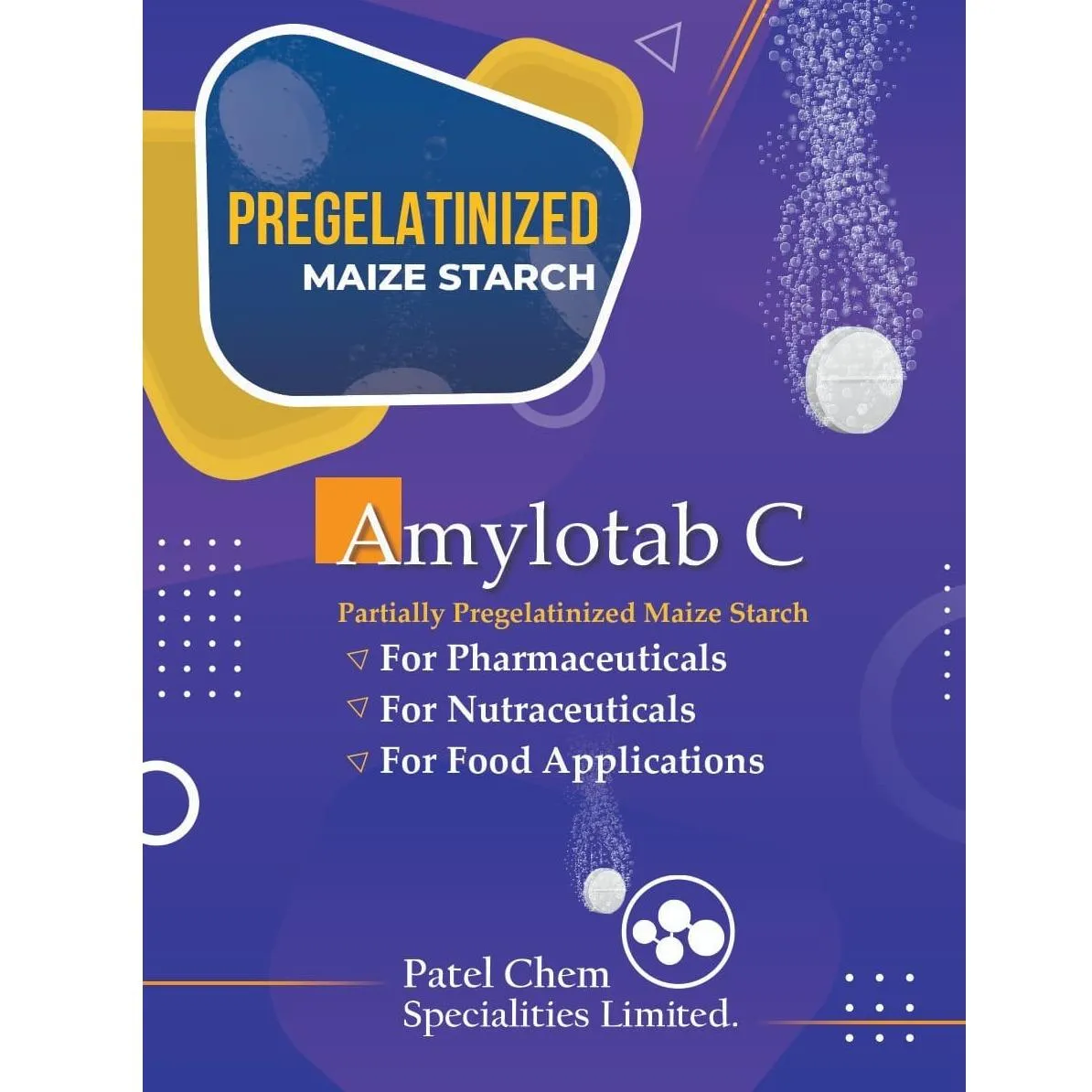 AmyloTab ™ - Pregelatinized Starch