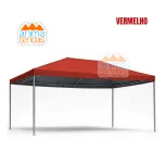 Tenda Piramidal 7x5 - Galvanizada